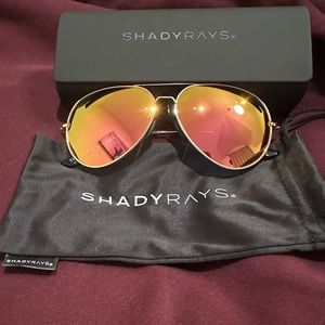 Shady Rays Calimesa Tangle Free Aviator Sunglasses Polarized